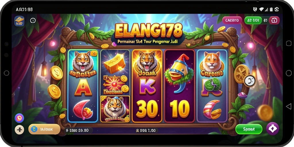 Tampilan menarik dari gameplay Slot yang mendebarkan.