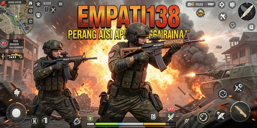 Screenshot yang menunjukkan aksi mendebarkan dalam EMPATI138.
