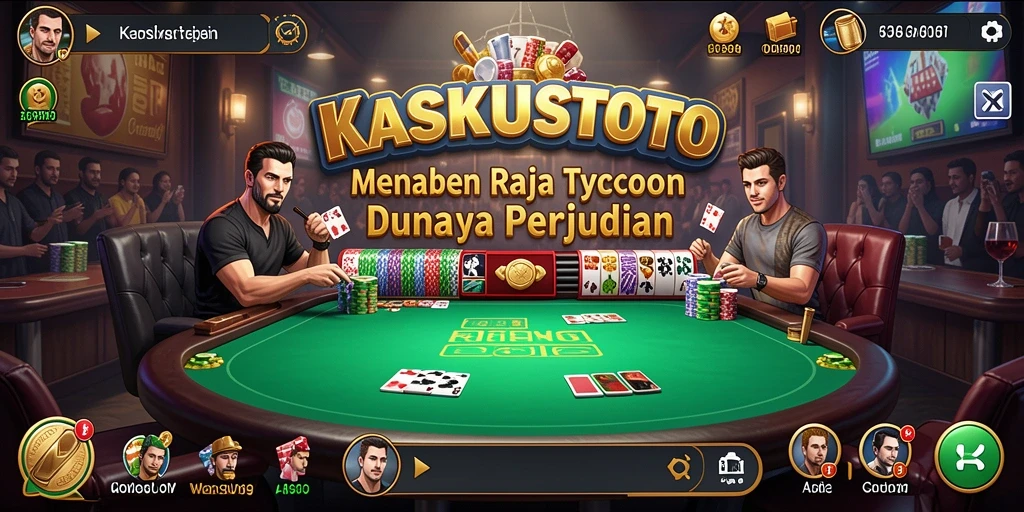 Screenshot gameplay KASKUSTOTO yang menampilkan suasana kompetitif Tycoon.
