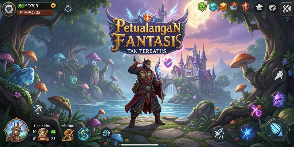 Tampilan gameplay mendebarkan dalam MPO303 dengan aksi ARPG yang seru.